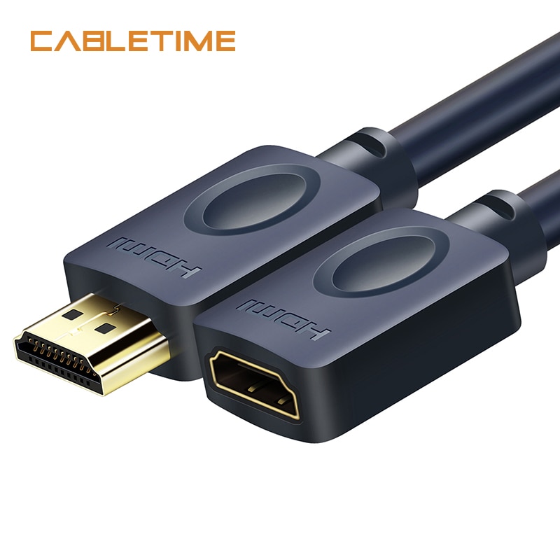 Cabletime HDMI  ̺ 4k 2.0 60Hz 3D UHD Pro HDMI  HDTV PC  N114   Extender CL3Triple 